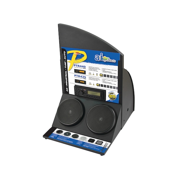 Radio Display, Prestige W/ PTR440 Radio 26" x22" x20"